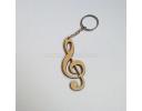 Hot sale fashion design art wooden keychain - ZWO3361