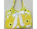 600D Polyester beach bag with bowknot - ZB-1624