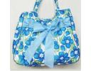 Hot sale and fashion 600D Polyester beach bag with bowknot - ZB1618