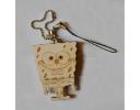Wooden laser carving pendant with SpongeBob SquarePants shape - ZWO1807
