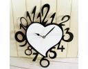 Heart-design-Art-wall-clock - ZAC2104