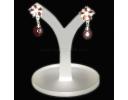 Frosty shaped acrylic earring display stand - ZAO2303